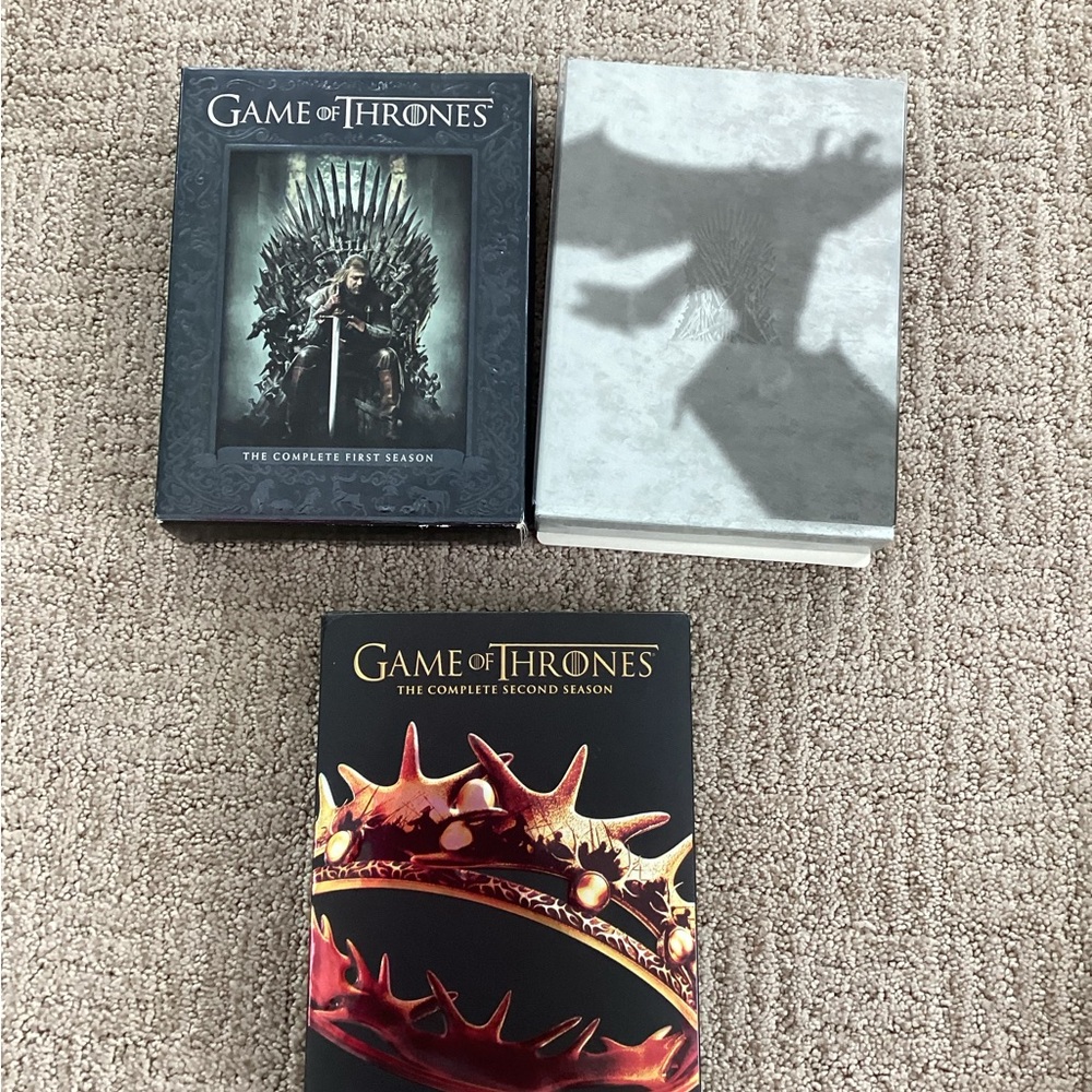 Games of Thrones DVDs. Season  1-7